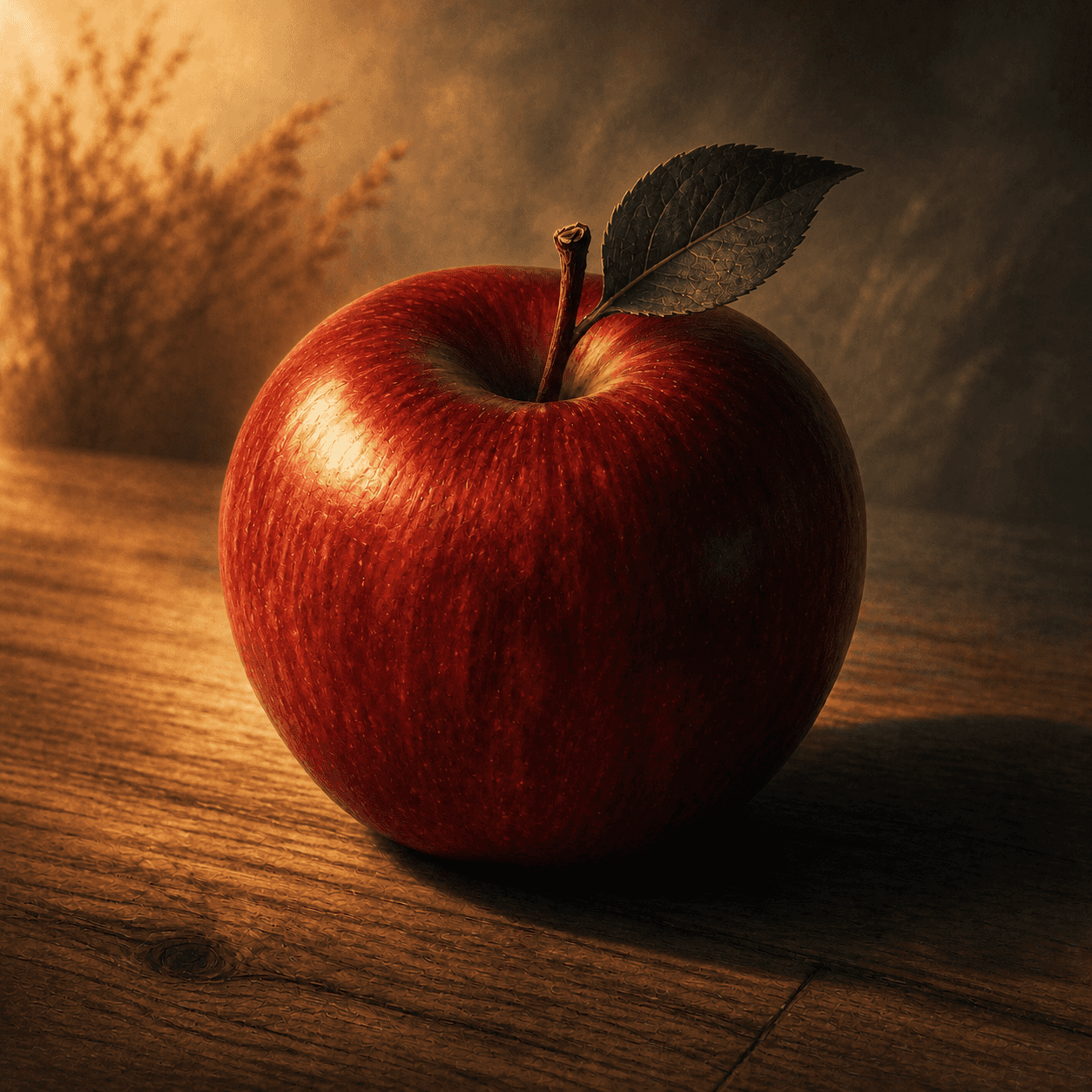 Concept Art style apple artwork