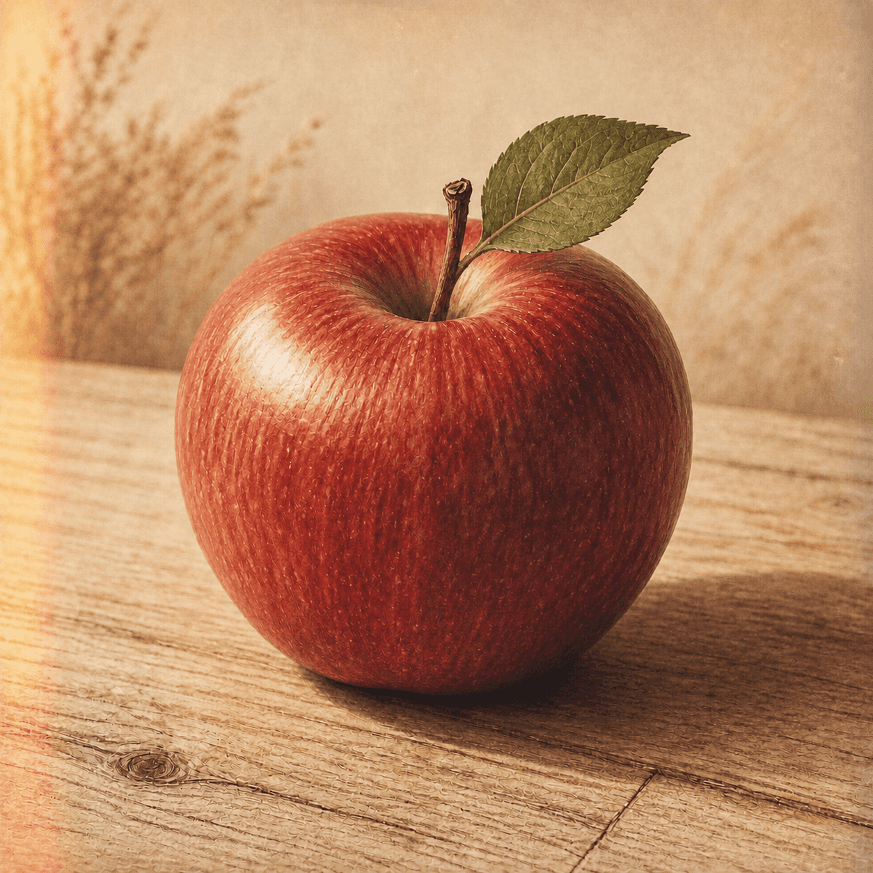 Vintage Film style apple artwork