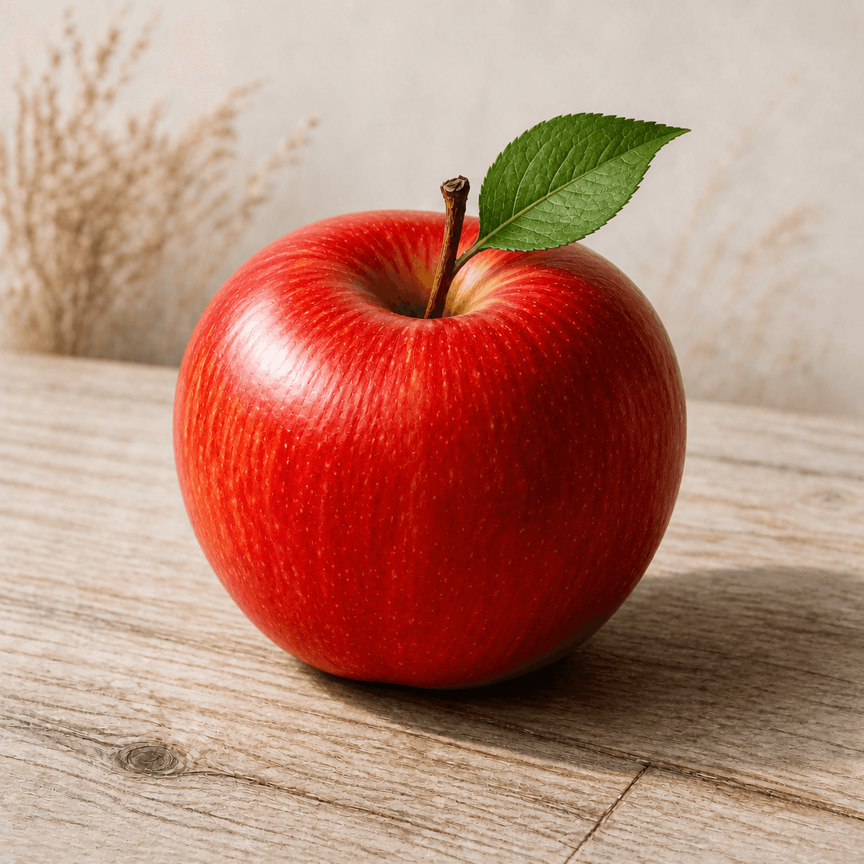 Stylized Realism 3d style apple artwork