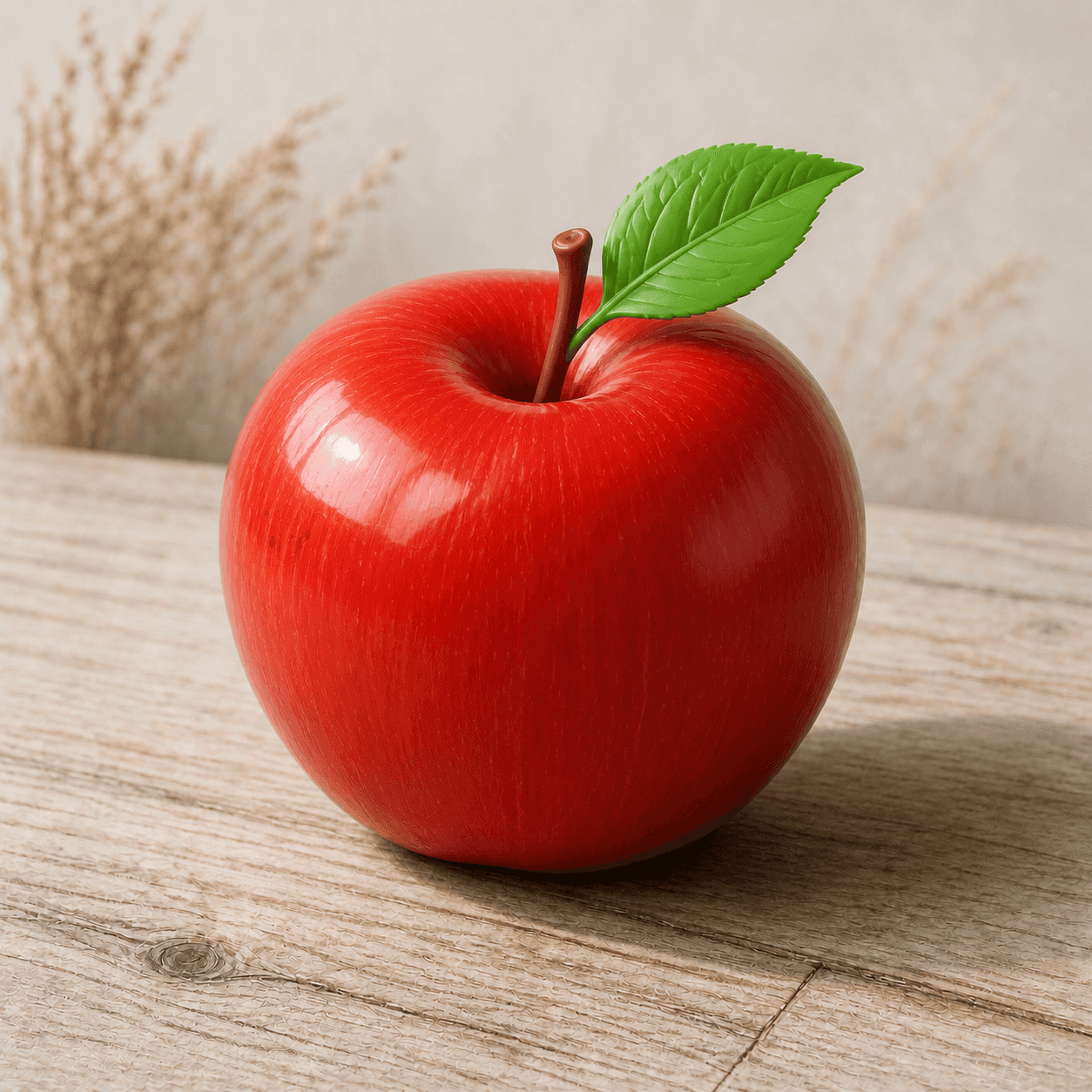 Toy Model style apple artwork