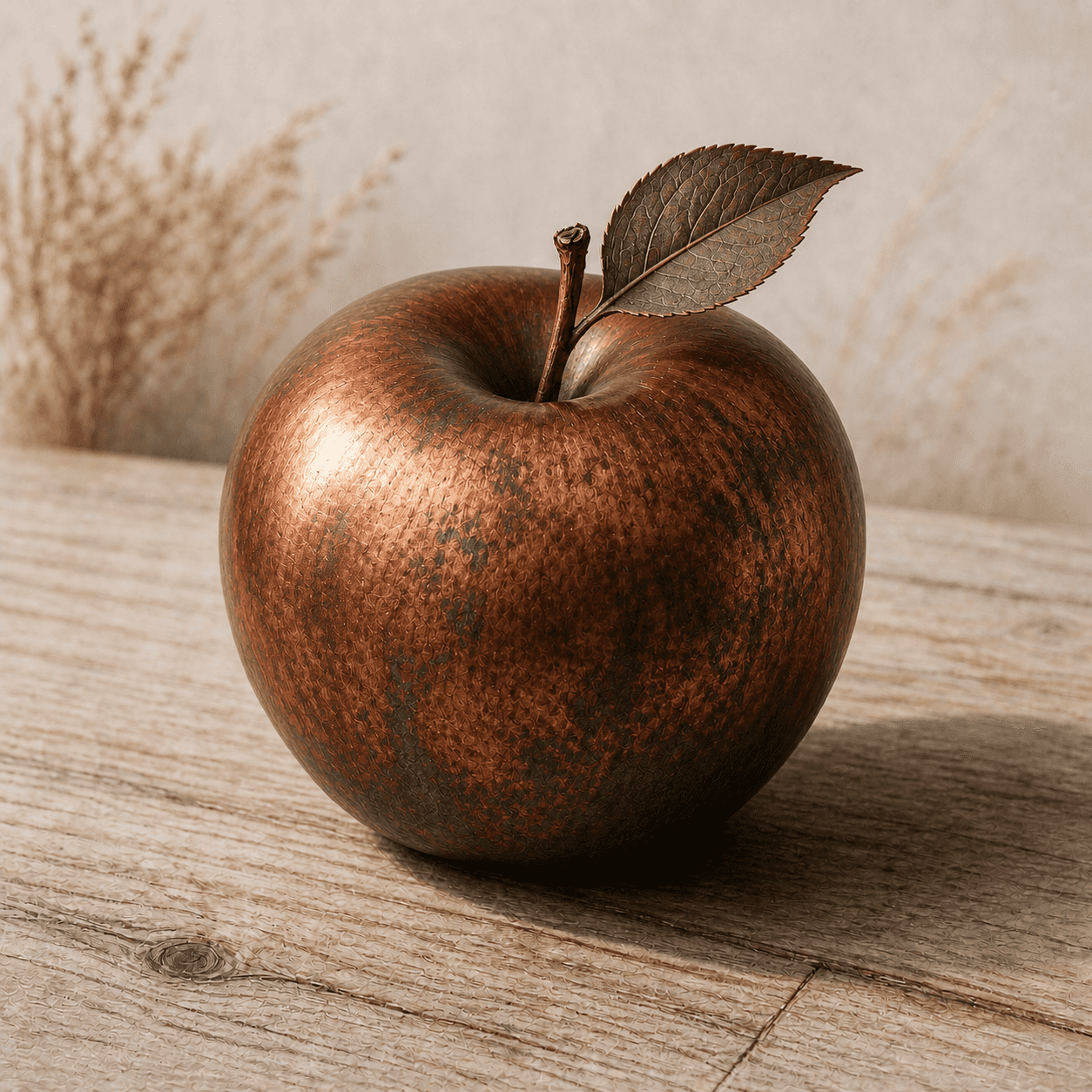 Steampunk style apple artwork